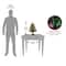 2ft. Fiber Optic Color Changing Ice Crestwood Artificial Christmas Tree with Silver Bristle